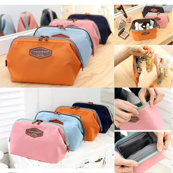 

Women Makeup Cosmetic bag Organizer Toiletry Storage Travel Handbag Wash pouch