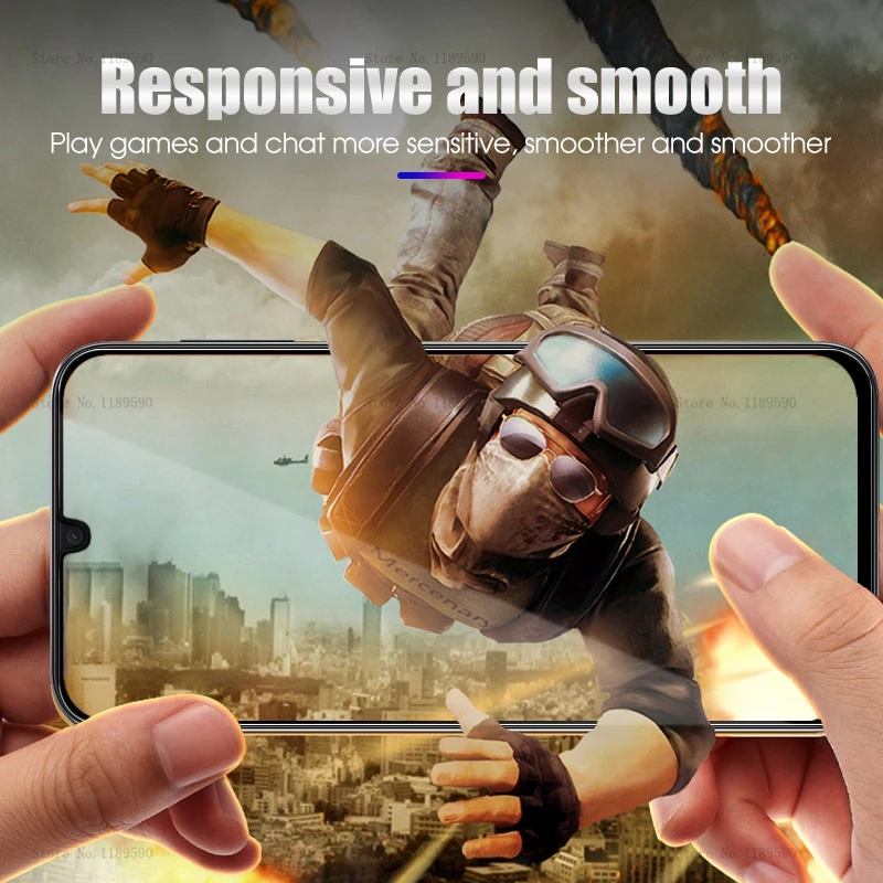 Закаленное стекло для samsung Galaxy A10 A30 A40 A50 A70 A60 A20 A80 анти-шпионское Защитное стекло для экрана samsung M10 M20 M30