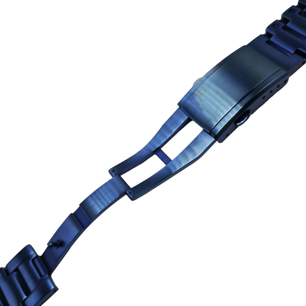Набор голубых часов DW5600/5610 ремешок для безель/чехол 100% из нержавеющей стали