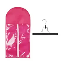 1 шт. портативный набор для наращивания волос чемодан сумка для хранения париков стойка для одежды для пряди волос на сетке Одежда для хранения предметов