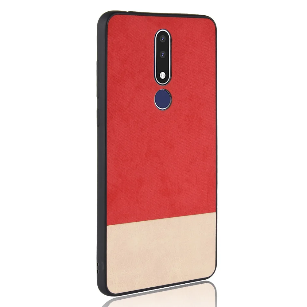 10 шт./лот TPU+ PU+ PC винтажная ткань деним телефон из искусственной кожи чехол для Nokia 3,1 5,1 6,1 8,1X6X7 Plus NOKIA6 8,1X7X6