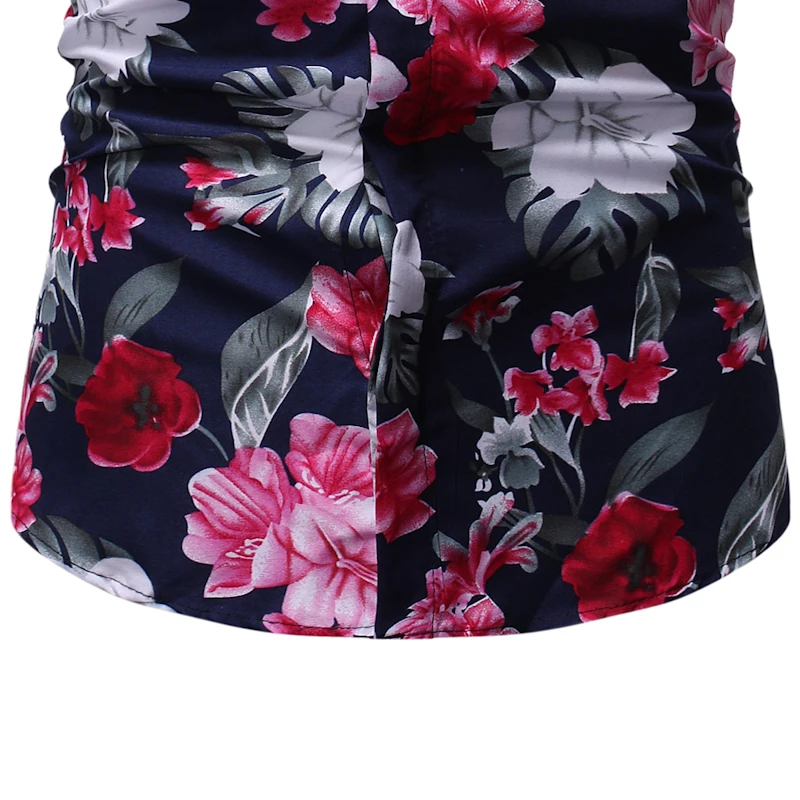 Elegant Flower Printed Men Shirt Chinese Style Male Floral Shirts New Short Sleeve Man Tops High Quality Business Clothes