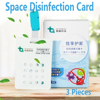 

Space Disinfection Card Degerming Card Virus Protection Protector Cleanse For Adult And Children And Dogs Cats Pets