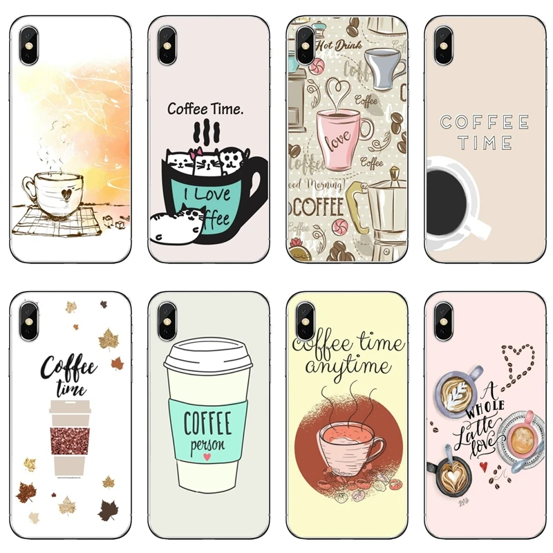 Мягкий телефонный чехол Love Coffee Tea Time для Xiaomi Mi 9 9T CC9 CC9E 8 SE Pro A2 Lite 6X 5 A3 A1 Max Mix 2 3 Pocophone F1