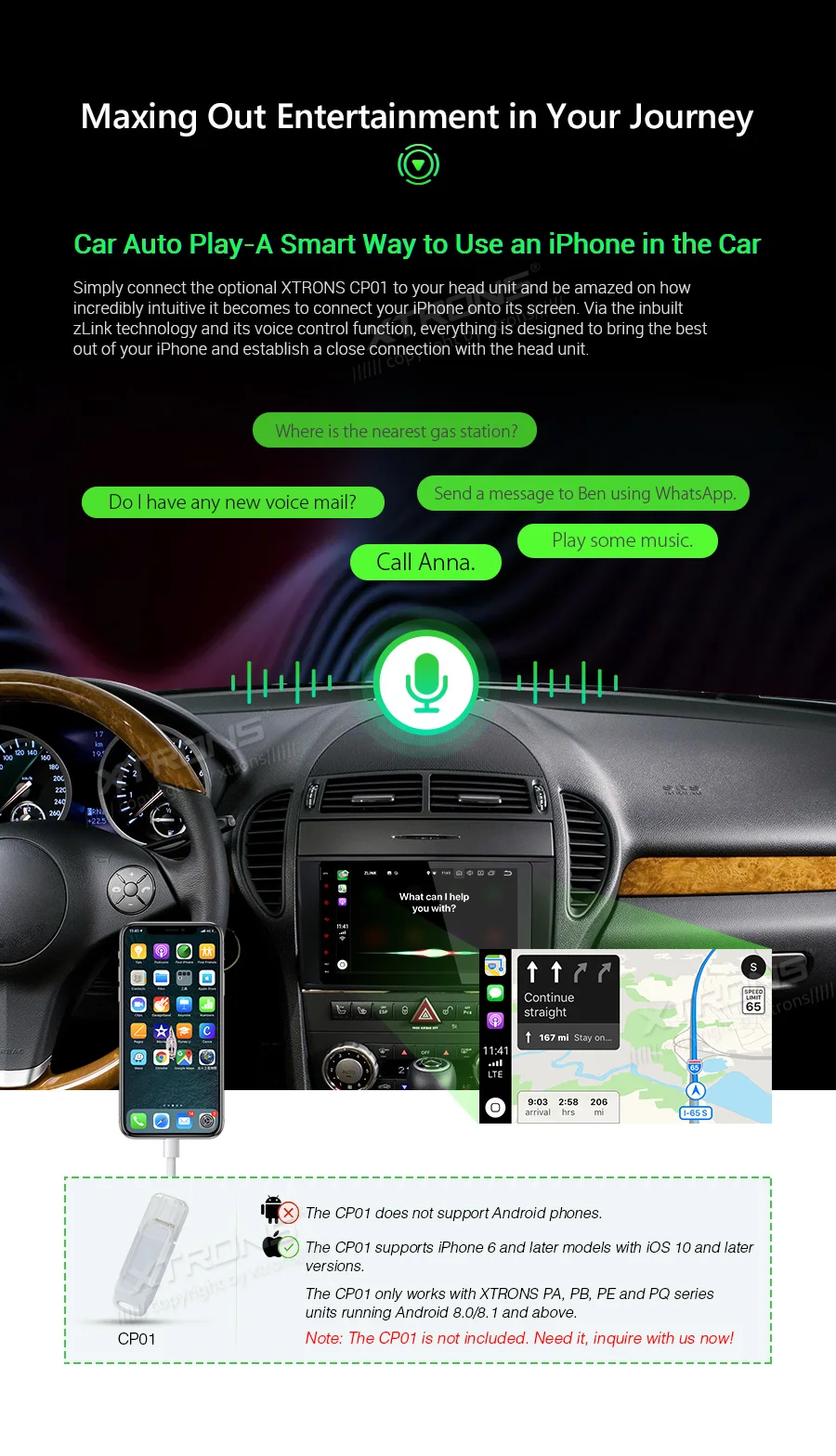 Excellent 8" Android 9.0 OS Car Navigation GPS Radio for Mercedes-Benz SLK-Class R171 2004-2011 (SLK200 SLK280 SLK300 SLK350 SLK55 AMG) 14