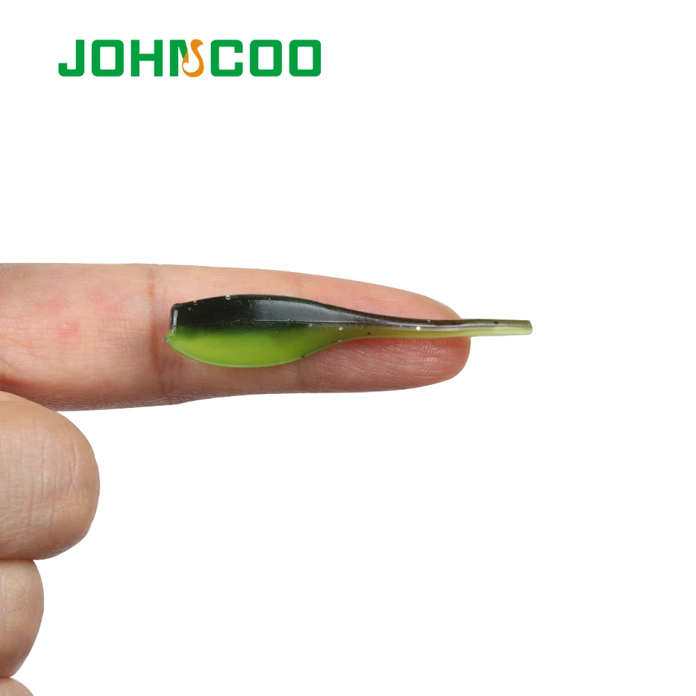 JOHNCOO Новинка 50 шт. приманка искусственная Мягкая мягкий червь 5 см 1 г силиконовый
