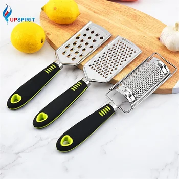 

3PCS Stainless Steel Fruit Vegetable Cutter Slicer Lemon Carrot Peeler Multifunction Garlic Crusher Kitchen Tools Set