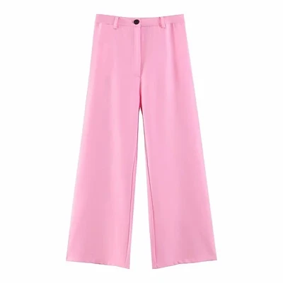 pink pant Блейзер, женский пиджак модное пальто с длинными рукавами элегантный двубортный пиджак костюмы Женский блейзер - Цвет: pink pant