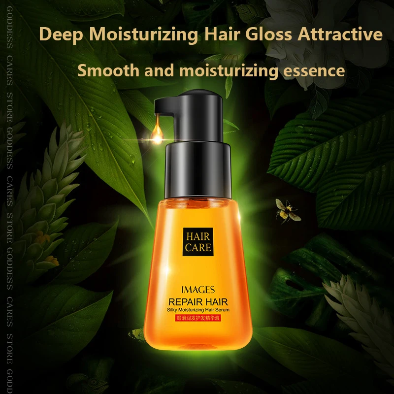 Keratin Hair Oil Argan Serum Care Mask Treatment Repair Dry Curly Hairs Growth Straightener 70ML Straightening Natural Vitamin D
