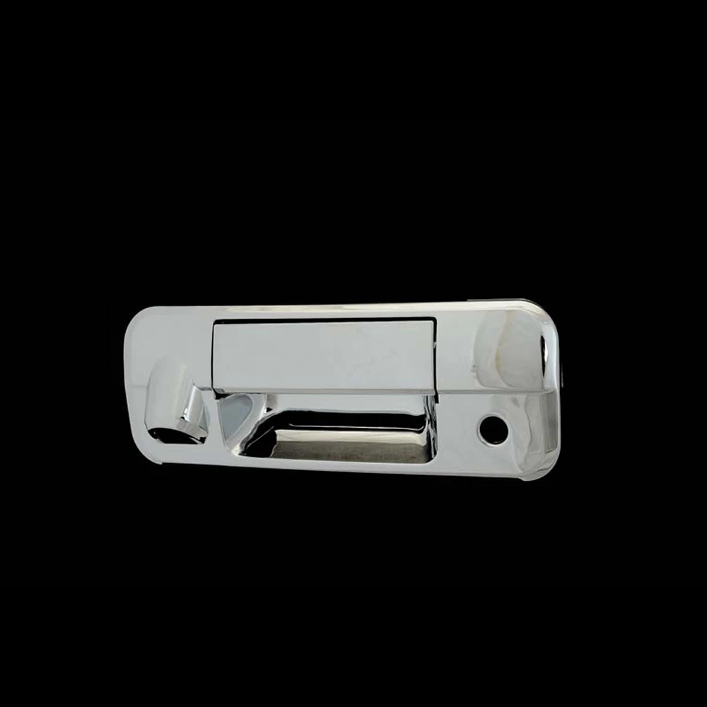 Подходит для TOYOTA TUNDRA 2007 2008 2009 2010 2011 2012 2013 автомобильные аксессуары хром багажника Ручка крышка с Камера отверстие