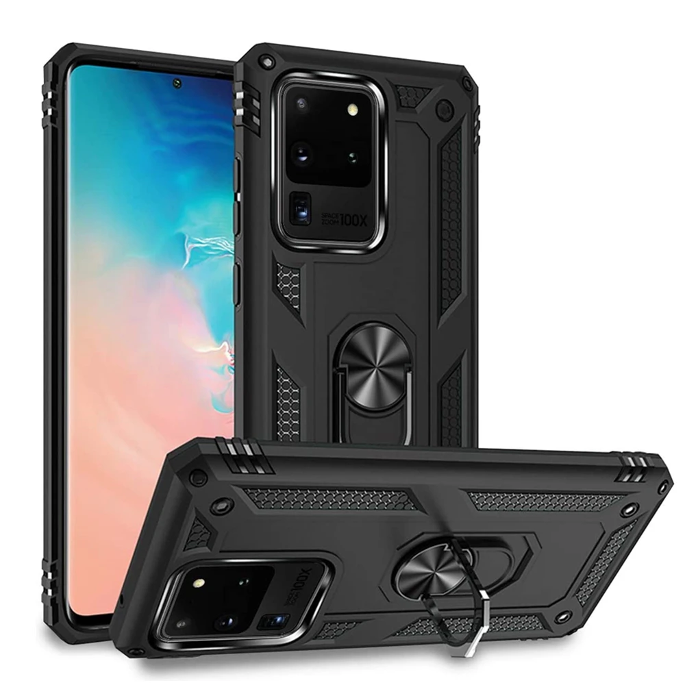 Ударопрочный защитный чехол с подставкой для Samsung Galaxy Note 10 Lite S8 S9 S10 E 5G S20 Plus