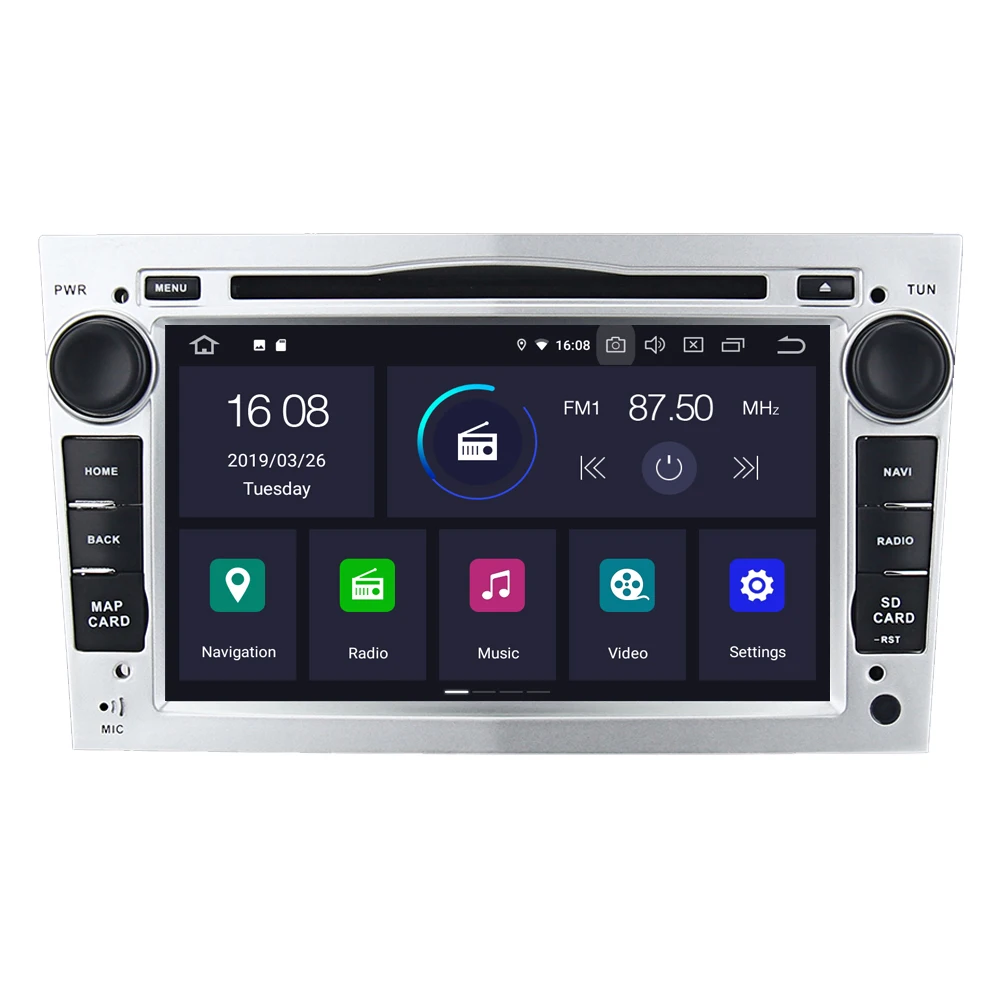 Мультимедийный плеер для Opel Corsa C D Zafira B Meriva Vivaro Insignia Android 9 0 Авторадио DVD стерео GPS