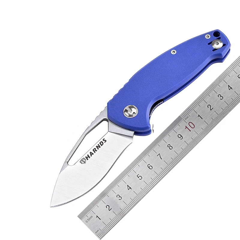Складной карманный нож hardds CK6120 BL G10 с AUS 8 ручкой для выживания на открытом воздухе