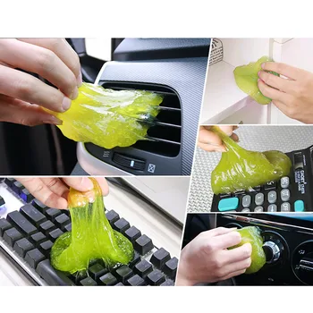 

Keyboard Cleaning Car Cleaning Sponge Products Auto Universal Super Clean Clean Sticky Glue Car Air Conditioner Outlet Cleaning