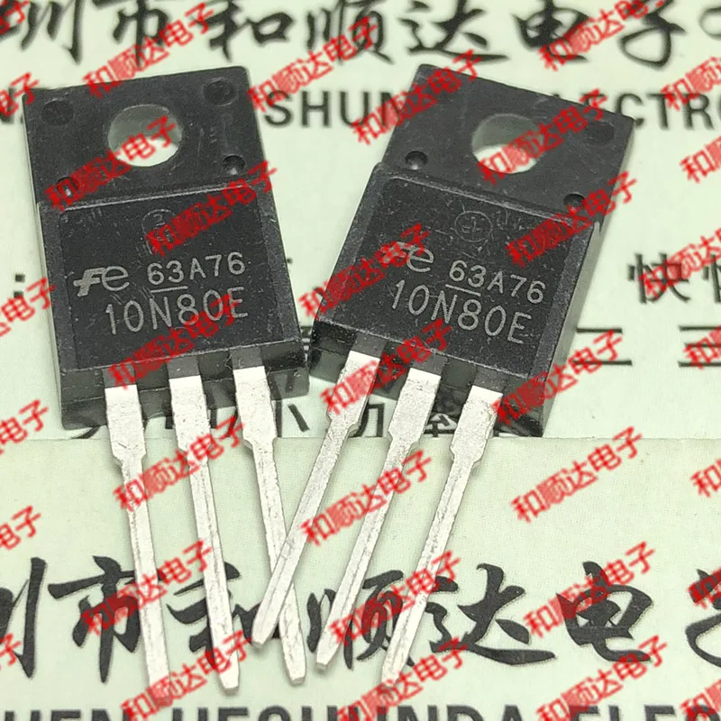 5 предметов в партии, 10N80E FMV10N80E TO-220F 800V 10A TO220F