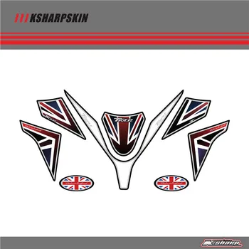 

Front Fairing Motor Number Board 3D Gel Protector for TRIUMPH Tiger 1050