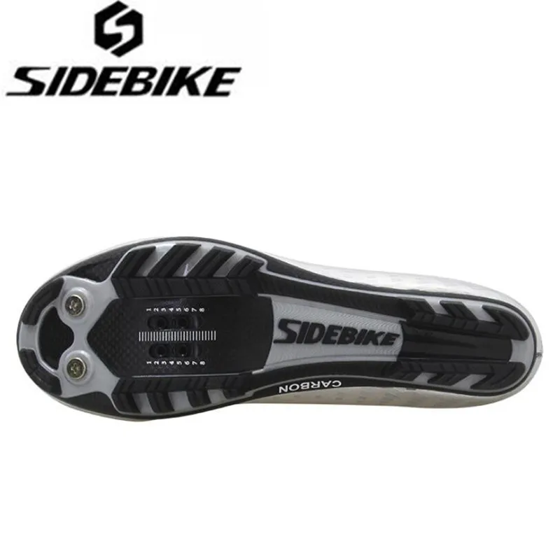 SIDEBIKE MTB углеродный Велосипеды обувь Платформа, для езды на велосипеде в виде очков для мужчин гоночный велосипед Сверхлегкий самофиксирующаяся велосипедная спортивная обувь из дышащего материала