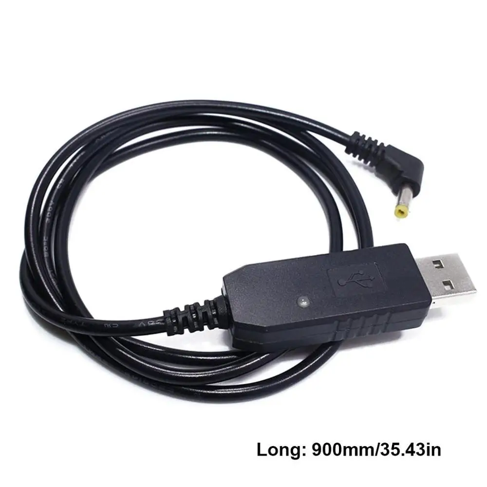 Зарядное устройство USB кабель с индикатором светильник для Walkie Talkie для BaoFeng UV-5R расширение батареи BF-UVB3 плюс Batetery Ham радио