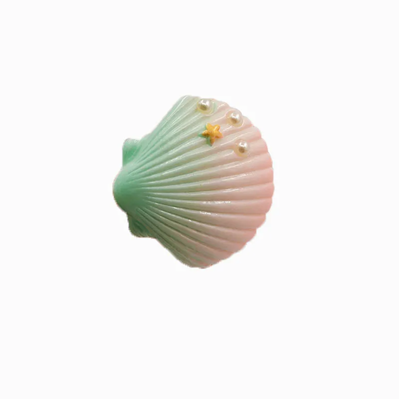 1Pcs Car Styling Air Freshener Clip Air Condition Vent Perfume The Cute Multicolored Shell Car Accessories