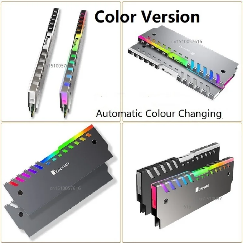 2 шт. настольный охлаждающий жилет с эффектом памяти светильник RGB/цветной