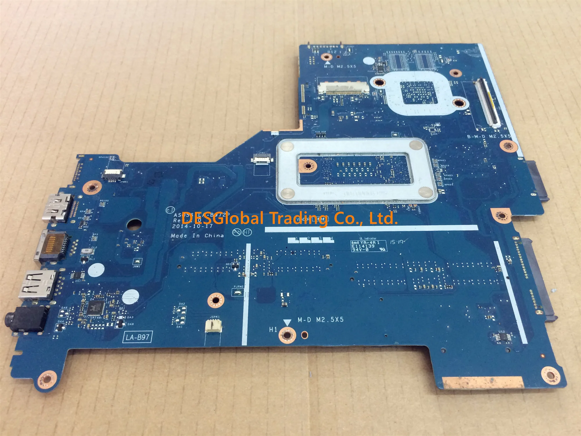 lower price  Mainboard FOR HP 15R 15-R210DX 15-R 250 Laptop Motherboard AS056 LA-B972P DDR3L 801860-501 SR23Z i3