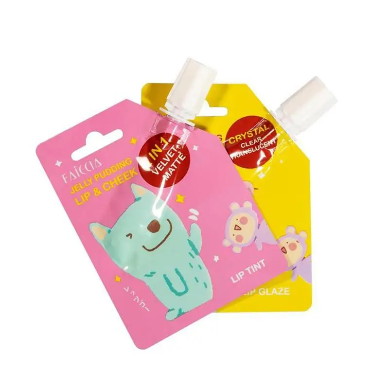 

13 Color Jelly Bag Lip Glaze Crystal Lip Gloss Jelly 13 Color Lasting Moisturizing Matte Lip Gloss Sexy Mirror Liquid Glitter