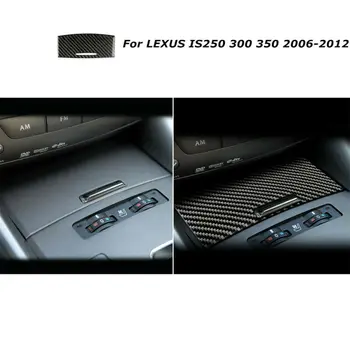 

Decoration Panel Cover For LEXUS IS250 300 350 2006-2012 Carbon Fiber black Lighter Durable