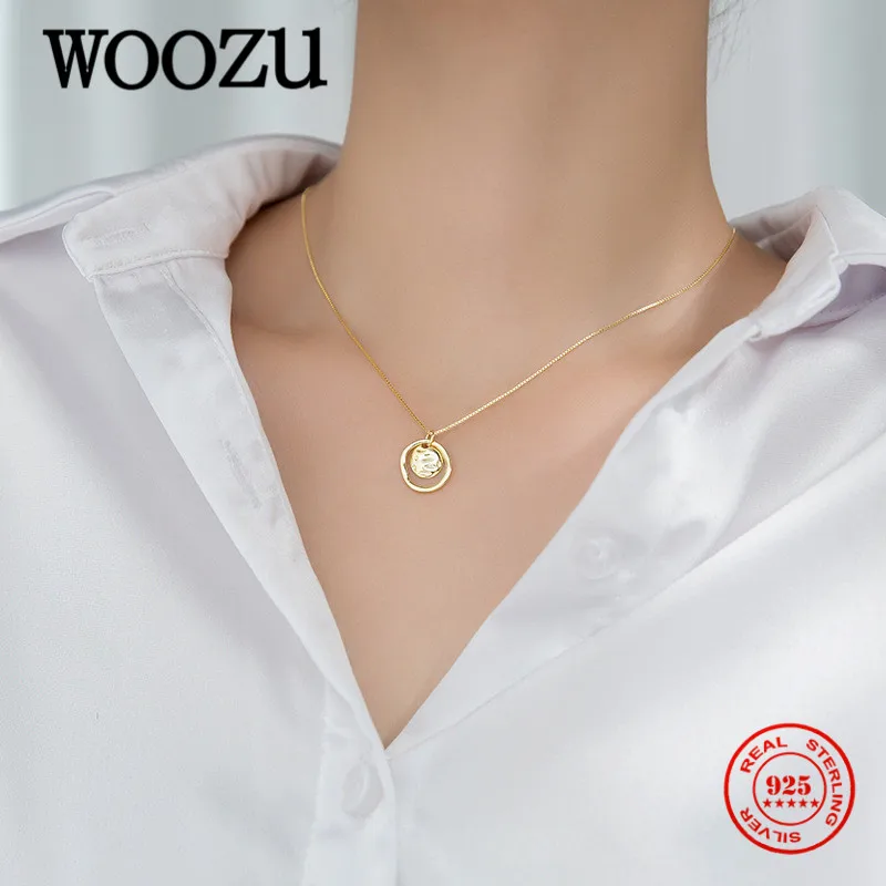WOOZU модные сапоги в панковском стиле Аутентичные 925 стерлингового серебра