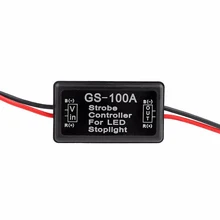 12 в автомобильный Gs-100a Led контроллер вспышки мигалка модуль авто Led Rem стоп-светильник