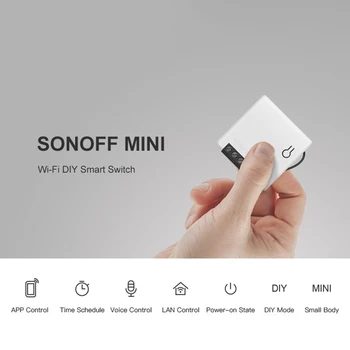 

Mini Two Way DIY Smart Switch APP Remote Control Pc Intelligent Switch For Alexa Google Home Smart Remote APP Voice Control