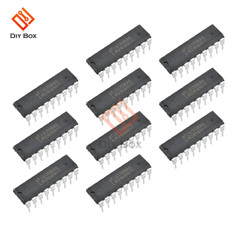 10pcs ic LM3914N-1/LM3914N driver display DIP-18 nsc 10pcs ic LM3914N-1/LM3914N driver display DIP-18 nsc