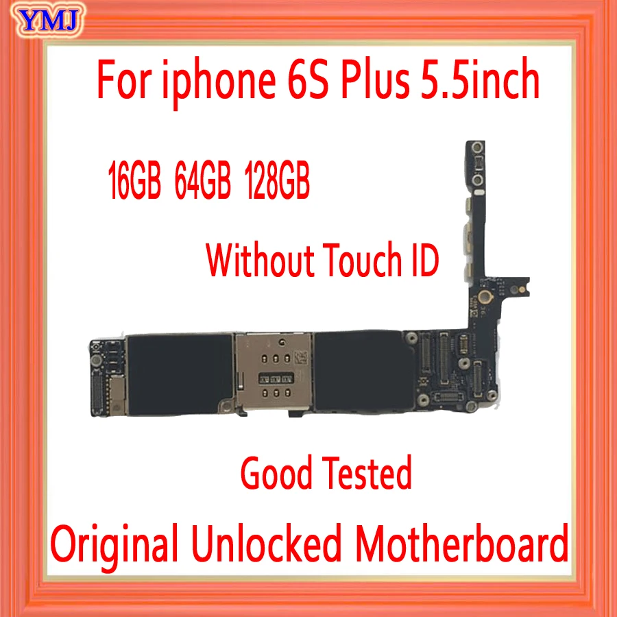Бесплатная материнская плата iCloud для iphone 6s plus с/без Touch ID оригинальная