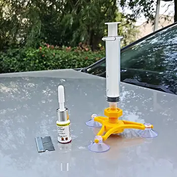 

Professional Car Vehicle Glass Repair Windshield Quick Repair Agent Tools DIY Kit window glass scratch crack restoration tool
