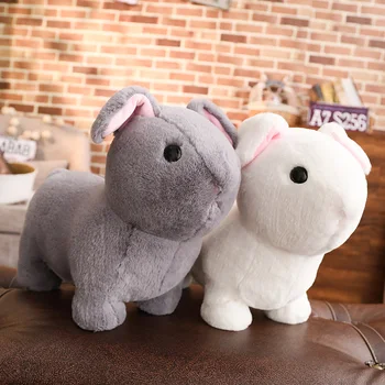 

Ear will move Cute Rabbit Doll Baby Soft Plush Toys For Children Rabbit Sleeping Mate Stuffed Plush Animal Baby Toys For Infants