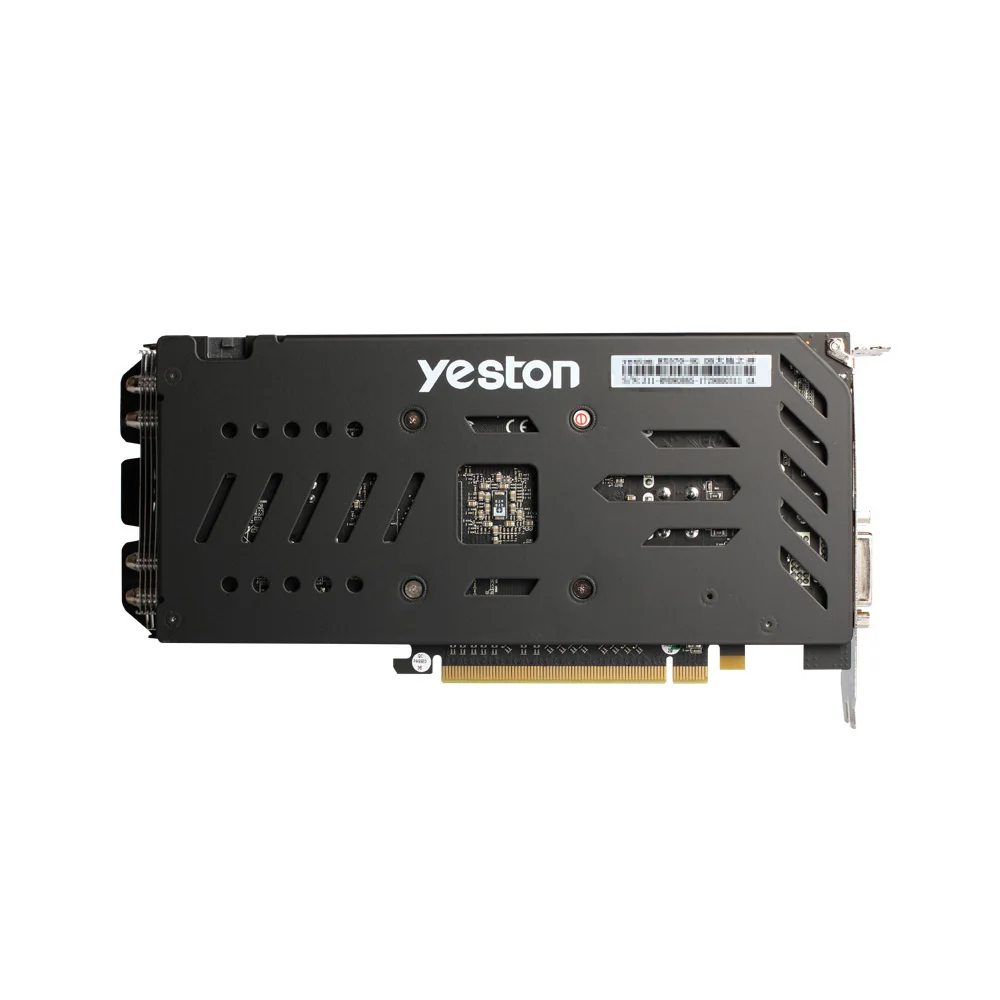 Yeston Radeon RX 580 8G графическая карта, видеокарта GDDR5 256bit игра PCI Express x16 3,0 видеоигр DVI-D+ HD+ 3DP для стационарного персонального компьютера