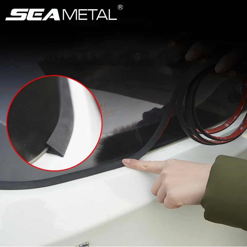 Автомобильное резиновое уплотнение 2 метра герметик для автомобильных окон