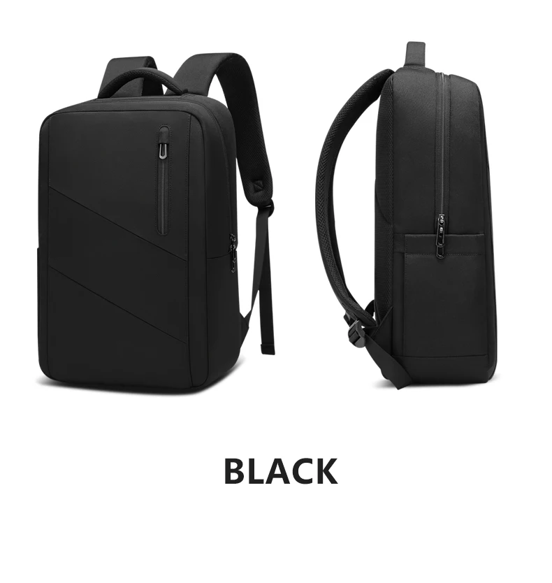 EURCOOL Men Travel Backpack Multifunction USB Charging 15.6 Inch Laptop Backpacks for Teenage Male Waterproof Backpack 2076