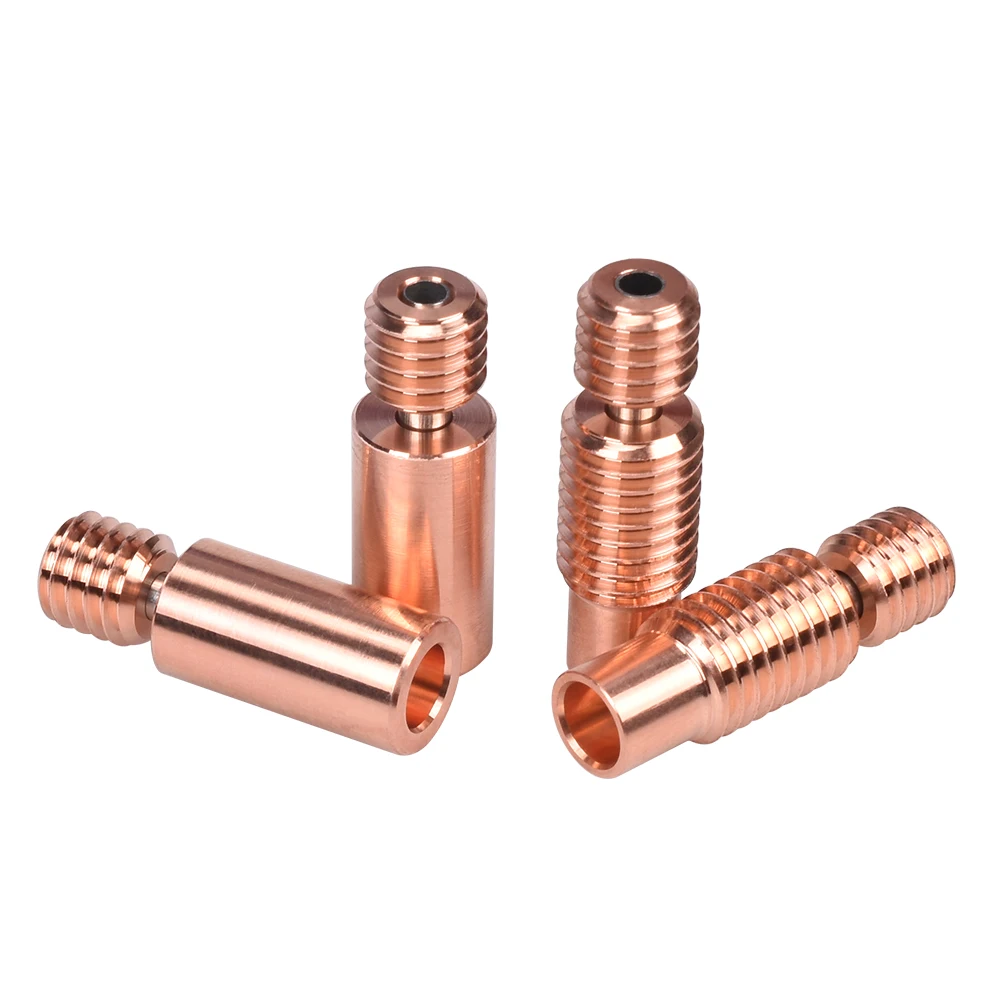 Smooth 3Dman Bi-Metal Heatbreak Copper Alloy for V6 Hotend Volcano Prusa I3 MK3//MK3S Heat Break 1.75mm Filament
