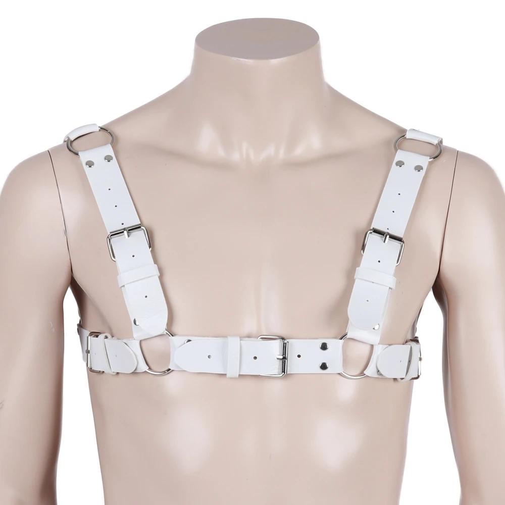 Adjustable Punk Fancy Clothing Accessories Sex Cosplay Costumes Sexy Women  Mature Men Gentleman Leather Body Chest Harness Belt - AliExpress