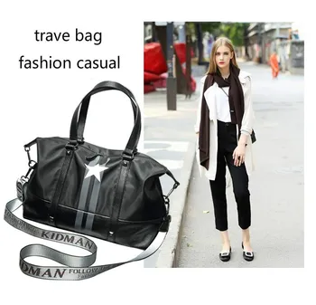 

New Five-pointed Star Nylon Oxford Travel Bag Fashion All Match Waterproof Handbag Casual Large Capacity Shoulder Crossbody Bag