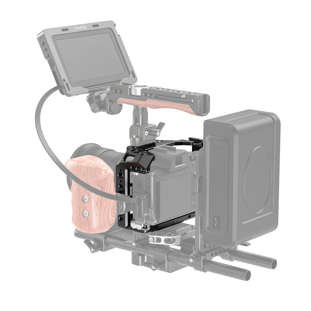 Клетка для камеры SmallRig A7R IV для sony A7R IV Dslr с креплением для холодного башмака и рельсом NATO-CCS2416