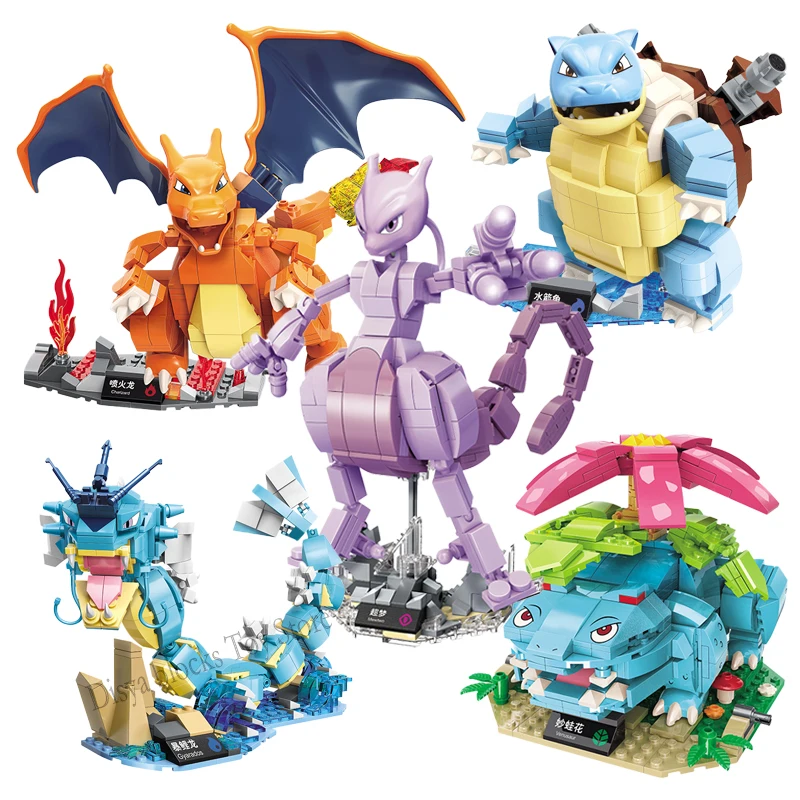 Mattel - Pokemon - Construção Pokémon com movimento: Pikachu, Wooloo e  Pidgey, 240 blocos ㅤ, OUTRAS CONSTRUÇÕES