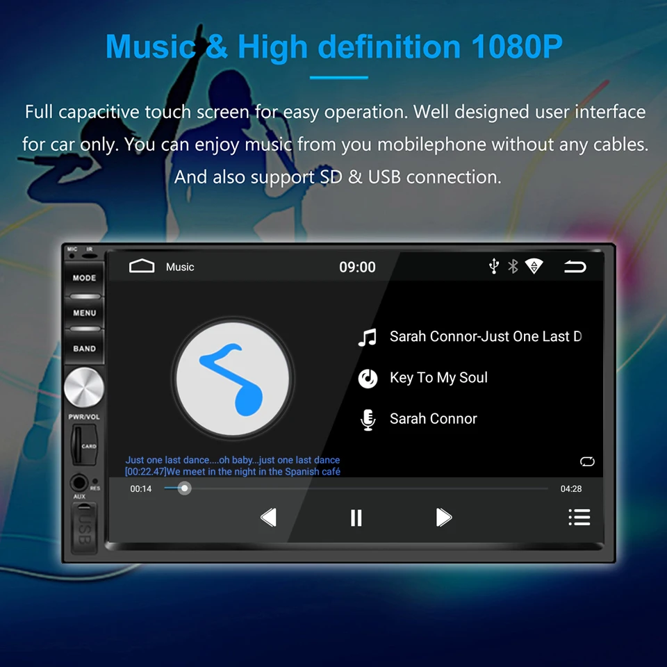 Дешево Panlelo 2 Din автомагнитола Android 9 font b gps b font плеер 7 дюймов Авторадио встроенный Wifi RDS Android 9,0 Радио 2G ram для Honda hyundai