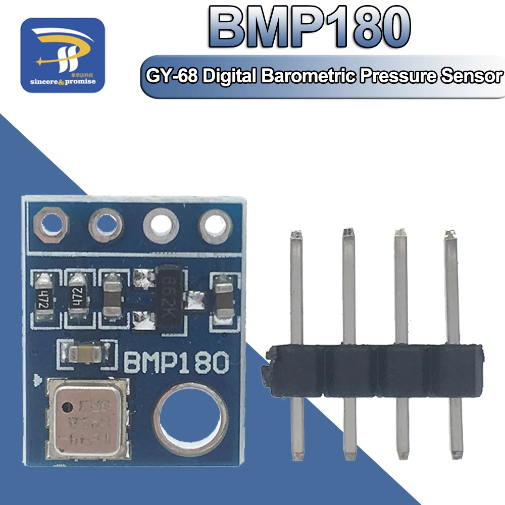 1 шт. GY 68 BMP180 заменить BMP085 цифровой атмосферное Давление Сенсор модуль I2C