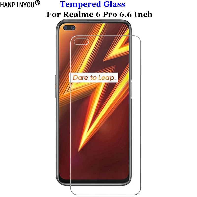 For Realme 6Pro Tempered Glass 9H 2.5D Premium Screen Protector Protective Film For Realme 6 Pro 6.6" afbeelding