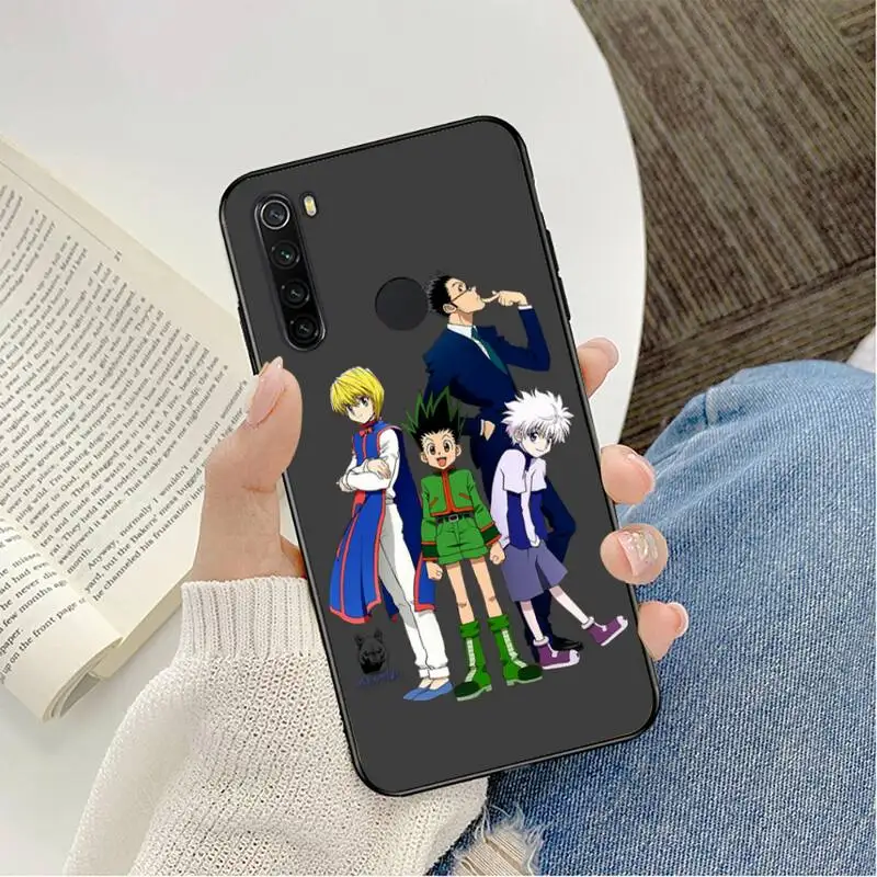 Hunter x Hunter Phone Case For Redmi note 8Pro 8T 9 Redmi note 6pro 7 7A 6 6A 8 5plus note 9 pro Luxury Soft Protector Cover 