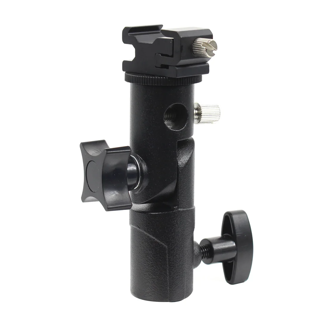 Type D Flash Hot Shoe Umbrella Holder Mount Bracket 3/8" Screw Adapter
