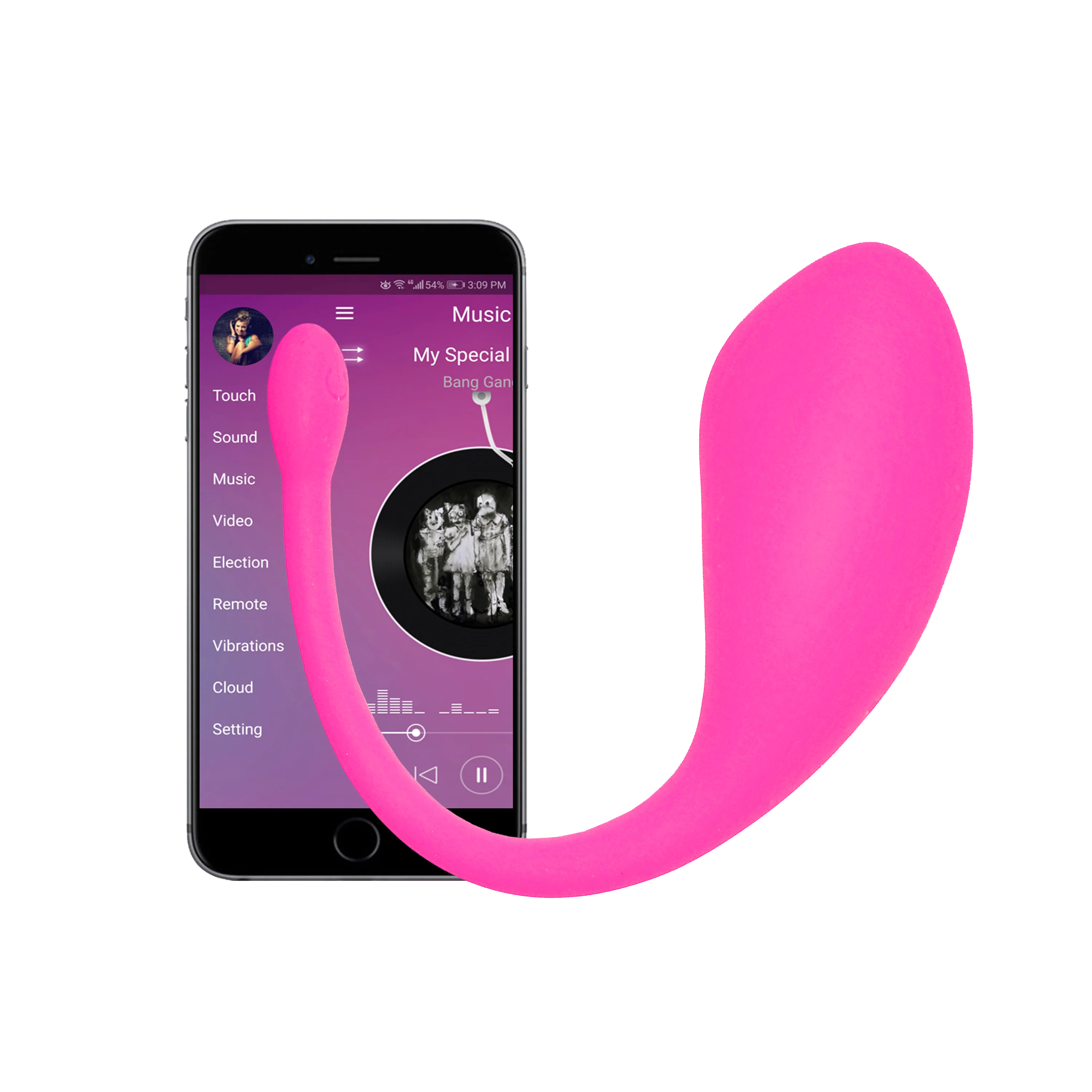 Exuberante Lovense 2 Próstata