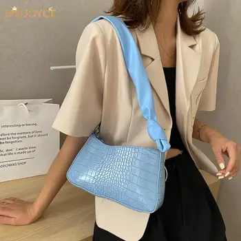 

PU Leather Pure Color Chain Tote Women Casual Shoulder Messenger Bags Purses Youth Ladies Simple Versatile Bag