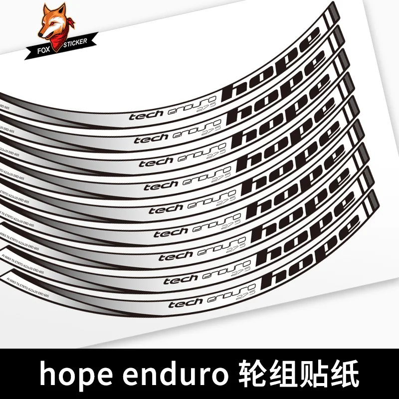 27 5/29er XC MTB колеса наклейка горный велосипед предложения обод для Hope Enduro|Наклейки